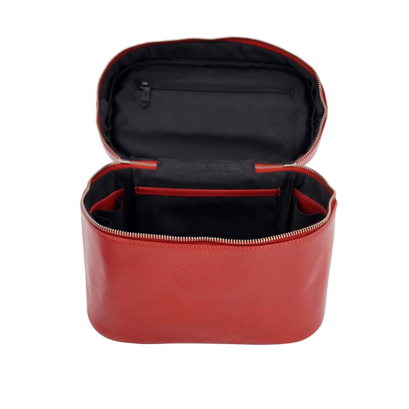 GERMANUS Leonie Handmade Cosmetic Bag Cosmetic Case and Toiletry Bag