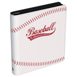 Rayvol Baseball Card Binder for Trading Cards, 9 Pocket Card Binder Fit 720 Cards Includes 40 Pages, 3 D-Ring Album for TCG Collection Storage