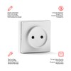 FAMATEL Socket without TTL I Surface-Mounted I 65 x 65
