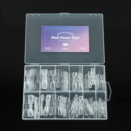 Sister Baek Eok Baek Eok Unni Dual Nail Form Tips 120 Tip Nail Extensions / 백억언니 듀얼 네일 폼팁 120팁 손톱연장