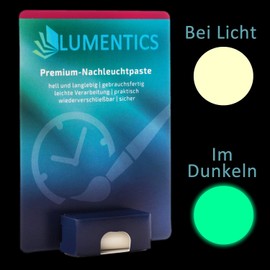 LUMENTICS Premium Luminous Paste - Glow in the Dark Watch Colour. Luminous Hands Colour., Green-yellow