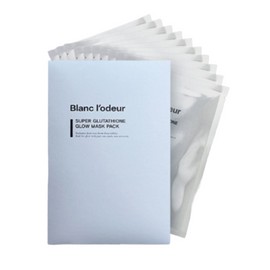 Blanc Lauder Super Glutathione Glow Mask Pack 10 sheets, 4 boxes / 블랑로더 슈퍼글루타치온 글로우 마스크팩 10매 4박스