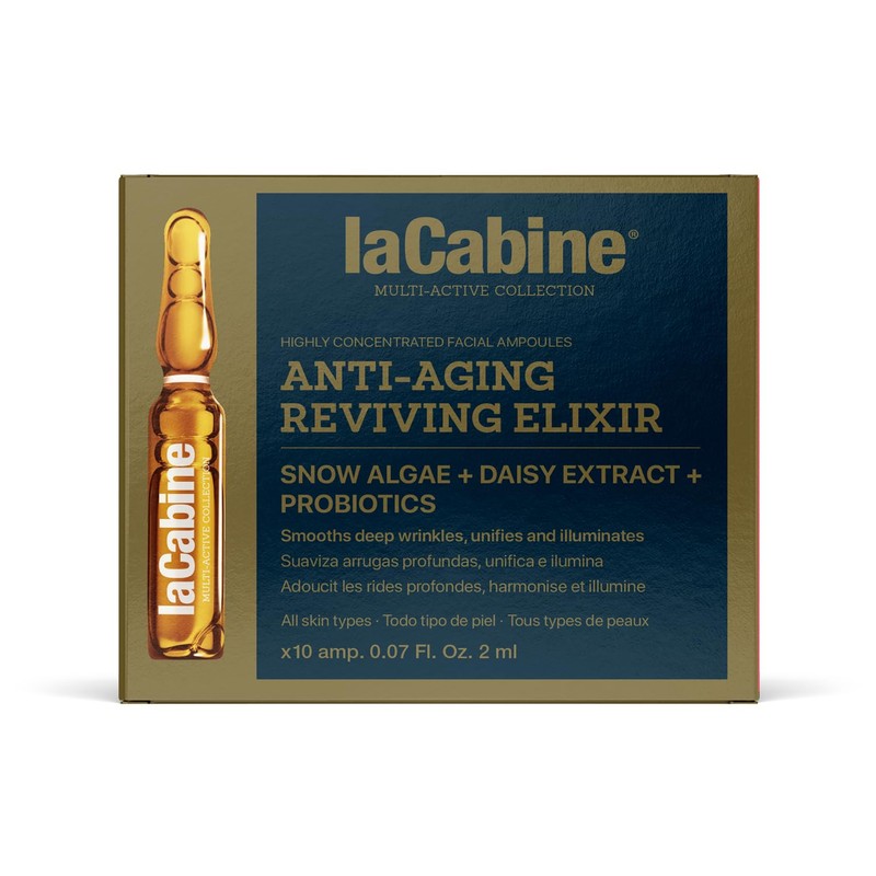 laCabine Caja de Ampolletas Faciales Anti- Aging Reviving Elixir 10