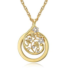 Moonlove Loupe Necklace, Sweater Chain, 2x/3x, Magnifier, Chest Pendant, Glitter, Rhinestones, Flower Design, Women's, Stylish, Necklace, Loupe Pendant, Decoration, Fashion Accessory, Women's,