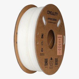 CREALITY 3D Creality Soleyin Ultra/Hyper RFID/CR Series 1.75mm Filaments Ultra PLA MATTE PETG Silk PLA TPU Carbon PC ABS High Precision 1KG Spools Eco Friendly Plant Powered:_Hyper Abs White