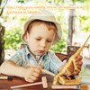 SUPRROW 9 Sets Wooden Digging Tools for Kids Excavation Tool