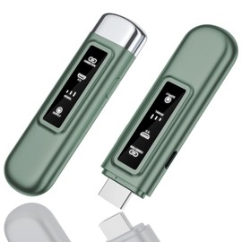 HDMI Wireless Transmitter and Receiver, 4k Decoding 1080P@60Hz Output HD Wireless Video Streaming Transmitter with Status Indicator for TV Box/Camera/PC/Projector, Low Latency (165ft) (Green)