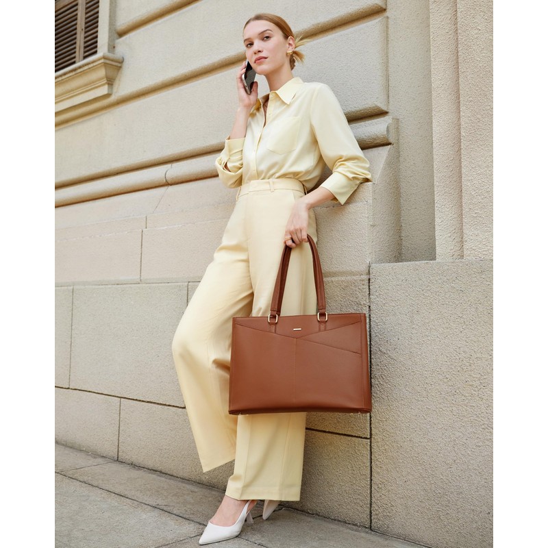 LOVEVOOK Laptop Tote Bag for Women,15.6 Inch Waterproof Computer Bags