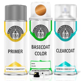 ERA Paints YR576M - Orange Revolution Metallic for HONDA Exact Match Automotive Touch Up Paint Spray - Premium Kit