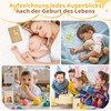 Milestone Cards Baby 50 German Double-Sided Baby Monthly Cards with