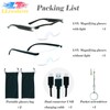 Magnifying Glasses with Light, LED Rechargeable Head Magnifier Glasses, Anti-blue