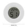 Digital Thermometer Hygrometer Indoor Temperature Humidity Meter Detector Round Electronic