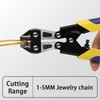8-inch Jewelry Making Chains Cutter with Bi-Material Ergonomic Handle Grip,