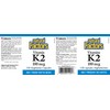 Vitamin K2 100 mcg 120 Vegetarian Capsules