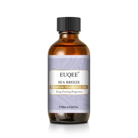 EUQEE Sea Breeze Fragrance Oil, Premium Essential Oil Scented Oil with Glass Dropper for Diffuser, DIY Soap, Candle Making - 2.02 Fl oz/ 60ML