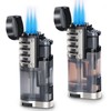 Zoocura Torch Lighter 2 Pack Triple Jet Flame Butane Torch