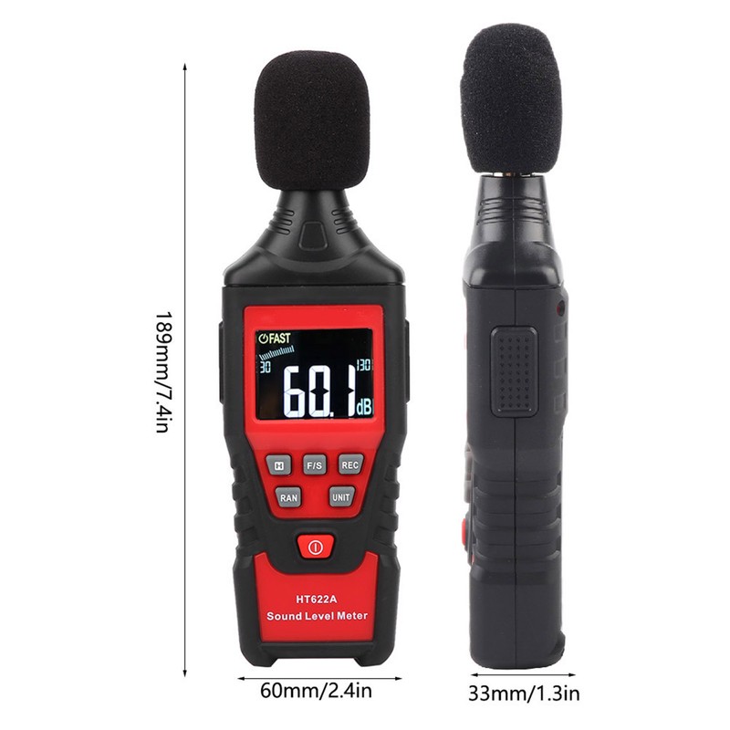 HandHeld Portable Digital Sound Level Meter Decibel Noise Tester Measuring