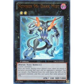 Yu-Gi-Oh! - Number 96: Dark Mist (ORCS-EN043) - Order of Chaos - Unlimited Edition - Ultra Rare