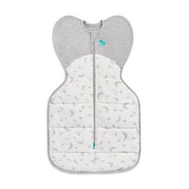 Love to Dream Swaddle UP Extra Warm 3.5 TOG, White, Medium, 13-19 lbs, Dramatically Better Sleep, Allow Baby to Sleep in Preferred Arms Up Position for Self-Soothing, Snug Fit Calms Startle Reflex