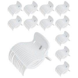 Hot Roller Clips, Hair Roller Clips, Hair Clips for Rollers, Curl Clips, Hair Curler Clips, Clips for Hot Rollers, Clips for Rollers - Color: White