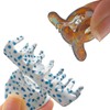 Capiant 6 Pack Small Acetate Claw Clips for Women -