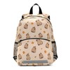 KUEJOP Toddler Backpack Kids Daypack, Lovely Simple Capybara Kindergartens Bookbag
