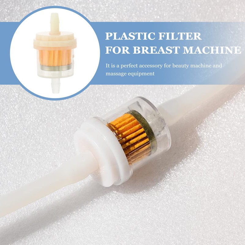 Lurrose 10 x Microdermabrasion Filter Vacuum Microdermabrasion Filter Tubes Microdermabrasion