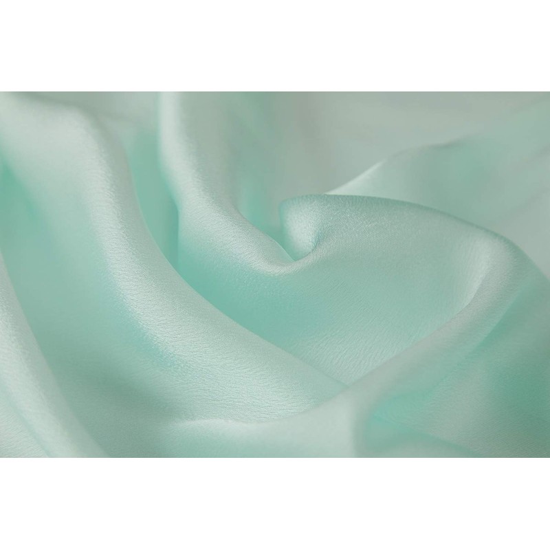 Cyzlann Women's Scarves 100% Silk Long Lightweight Scarfs for women(pure