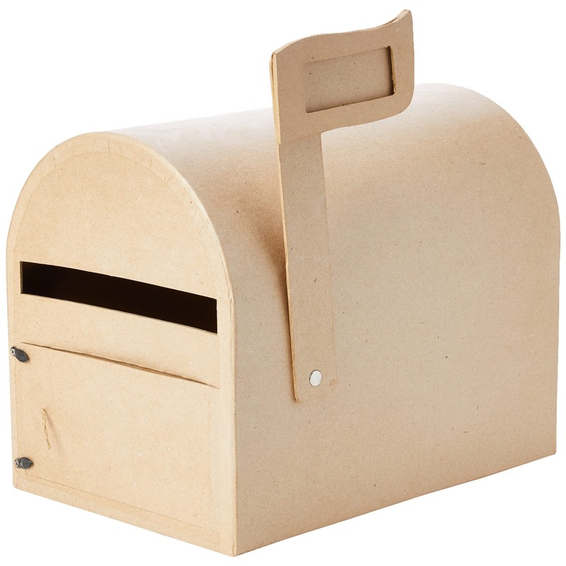 Décopatch EV001O Paper-Mâché Letterbox 29 x 19 x 23 cm