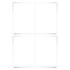 50 Blank Folding Cards Portrait DIN A6 148 x 105