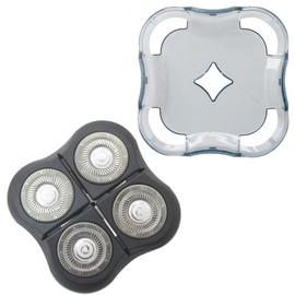 GRABOTE 2025 New Full Replacement Shaver Head for P-hilips Norelco RQ10, RQ11, RQ12, S5000, S7000, S9000, SH98 Series