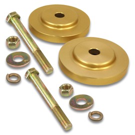 MCBAY PERFORMANCE 1/2" Lift Billet Aluminum Rear Coil Spring Spacer Set/Pair Compatible with Select 1963-1972 GM Trucks - MADE IN USA