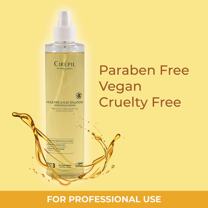 Cirepil - Pre & Post Depilatory Oil - Protects Skin