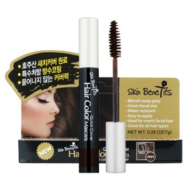 스킨베네핏 새치커버 마스카라 7g, 자연갈색, 1개 Skin Benefit Gray Hair Cover Mascara 7g, Natural Brown, 1 Piece