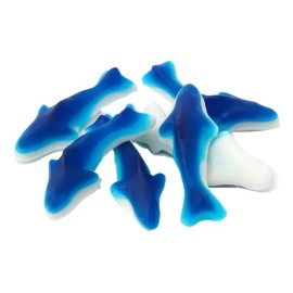 Gomitas En Forma De Tiburón Mr Gummie 1kg Sabor Frutas