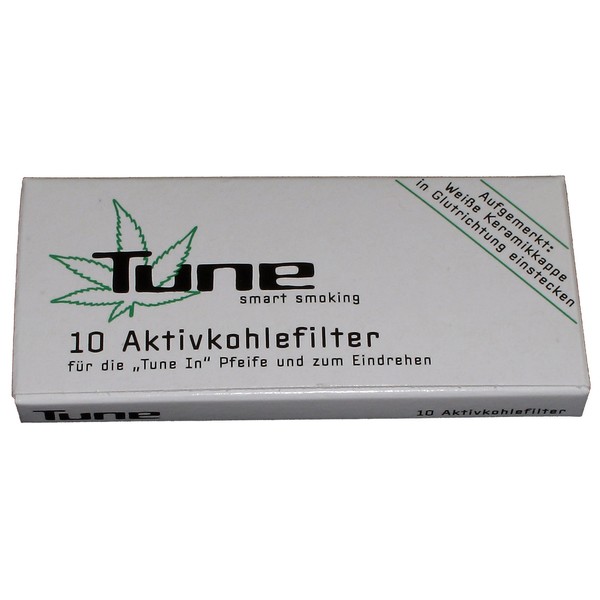 Tune Aktivkohlefilter - 1 Packung mit 10 Stück
