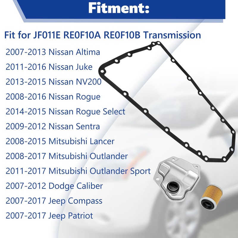JF011E CVT Transmission Filter Kit Fit for Nissan Altima Juke