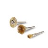 Dekton 3-Piece Rotary Brass Brush Set | Durable Brass Wire