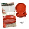 Kisangel 10pcs Round Plant Saucer Drip Trays for Potted Plants