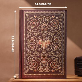 MGGAO Line Notebooks for Women Men, A5 Aesthetic Hardcover Diary, 100 GSM Journals for Writing for Work, Notes, Office, School