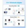 2025 New Bluetooth 5.3 Transmitter Receiver, [2 in 1] Airplane