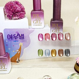 Gel Angel Fox Star Season 2 10 Piece Set Magnetic Gel / 젤앤젤 여우별 시즌2 10종 세트 자석젤