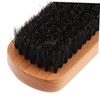 BIUDECO Pcs Wooden Beard Mustache Grooming Brush Beechwood Handle Hair
