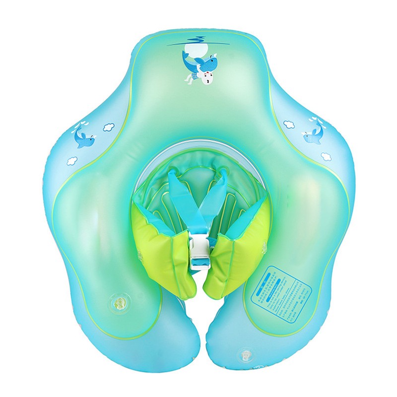 Kids Cartoon Pool Ring Inflatable Tubes PVC Anti Flip Non