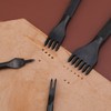 Leather Craft Tool 1/2/4/6 Prong DIY Lacing Stitching Punches Hole,