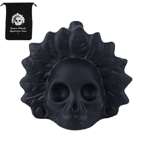 Aztekische Todespfeife, Authentische Menschlich Klingende Schreie, 125 Dezibel Schreiende Aztekische