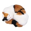 Fur Cat Figurine Simulation Innovative Hand Crafted Cute Fur Cat