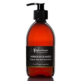 The Highland Soap Company Hebridean Seaweed Hand Wash 300ml - Organic, Natural Antibacterial Formula with Sea Kelp & Essential Oils