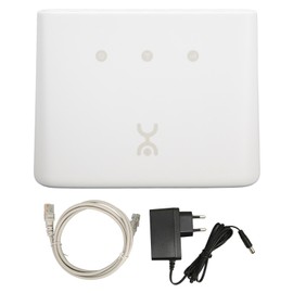 4G WiFi Router White CAT4 High Speed Maximum 32 Devices SIM Card LAN WAN RJ45 4G LTE Router  100‑240V