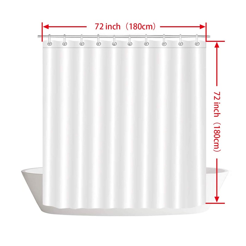TJZ HOME Dandelion Shower Curtains Fabric, Dandelion Seeds Blown Away